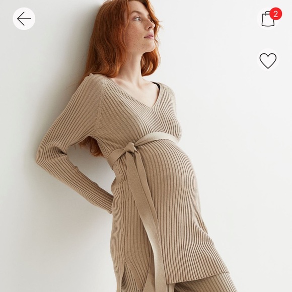 H&M Maternity Ribbed Sweater - Picture 2 of 5